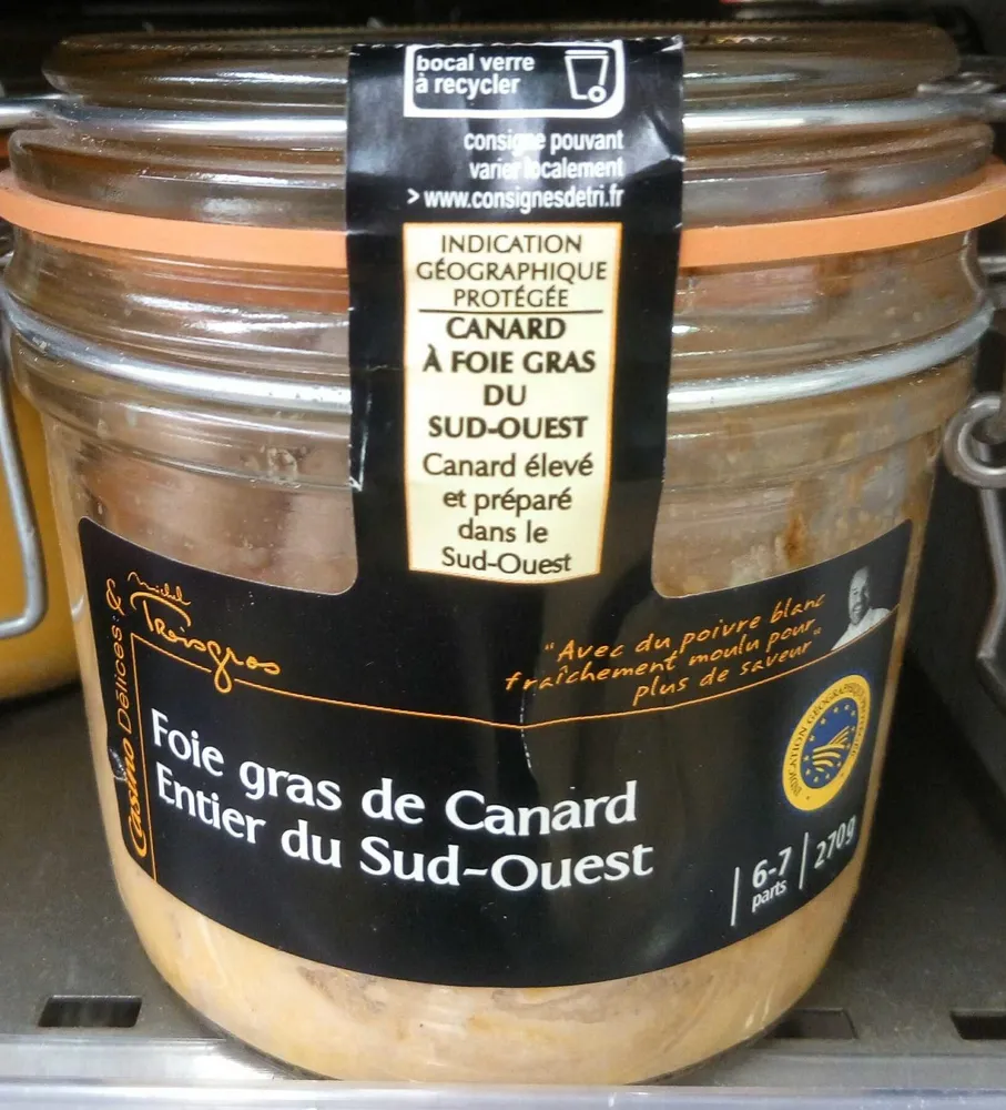 Foie gras de canard entier du Sud-Ouest