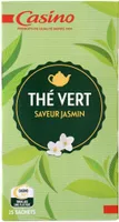 Thé vert saveur jasmin 25 sachets fraîcheur
