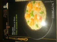 Risotto aux crevettes sauce citronnelle  citron