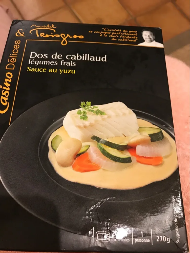 Dos de cabillaud