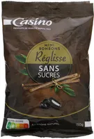 Mini bonbons réglisse sans sucres