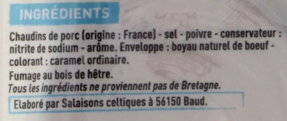 Véritable andouille de Guémené 10 tranches