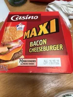 Maxi bacon cheeseburger