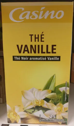 Thé vanille -25 sachets fraîcheur