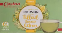 Infusion tilleul saveur citron