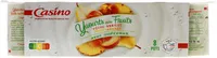 Yaourt aux fruits pêche - abricot - poire - ananas avec morceaux