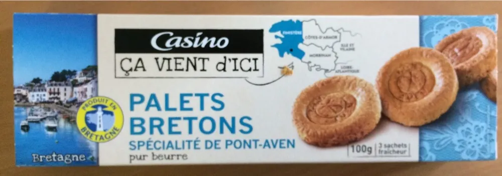 palets bretons spécialité de Pont Aven