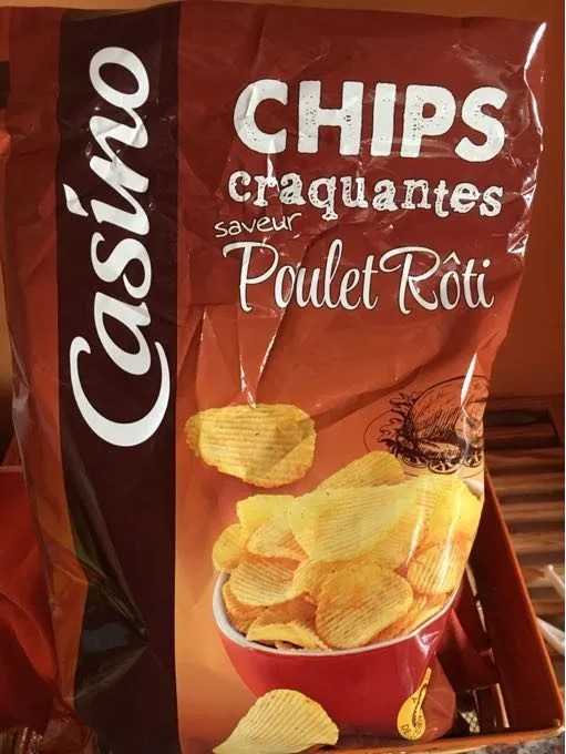 chips saveur poulet rôti