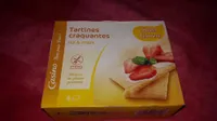 Tartines craquantes riz & maïs sans gluten