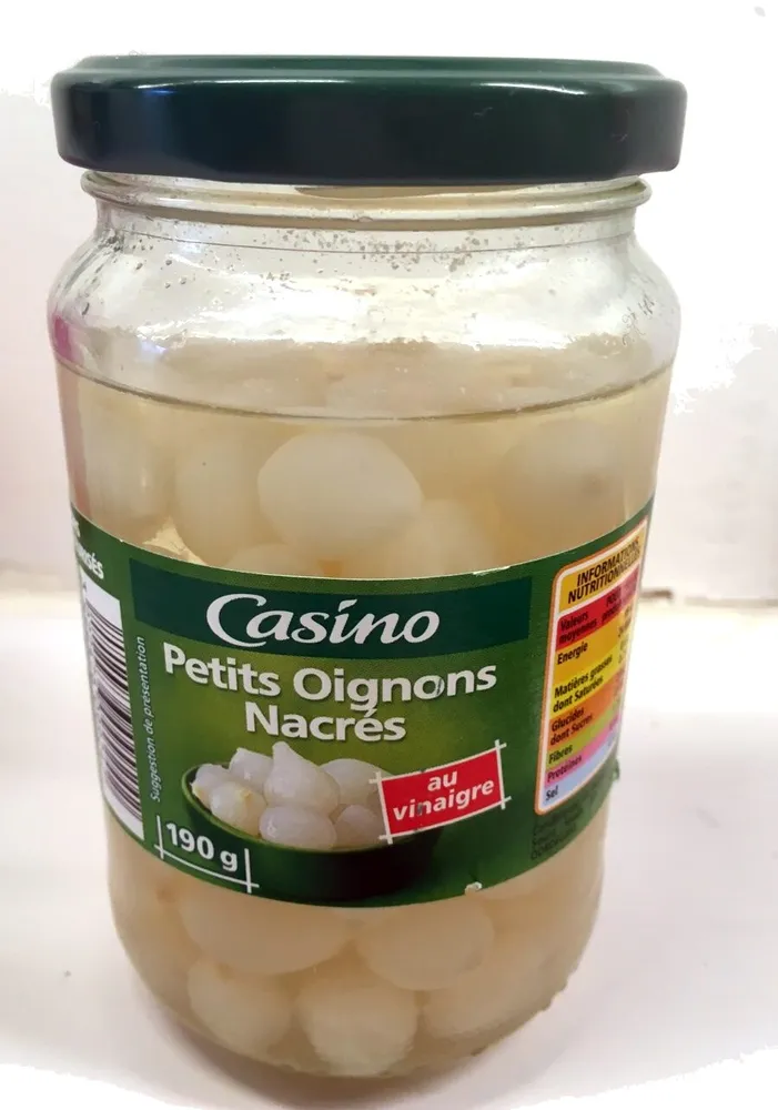 Petits oignons nacrés