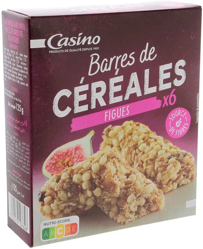 Barres Céréales Figue