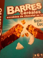 Barre céréalière enrobage total Coco x6