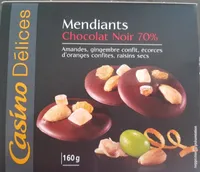 Mendiants Chocolat Noir 70%