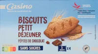 Biscuits aux céréales et aux pépites de chocolat