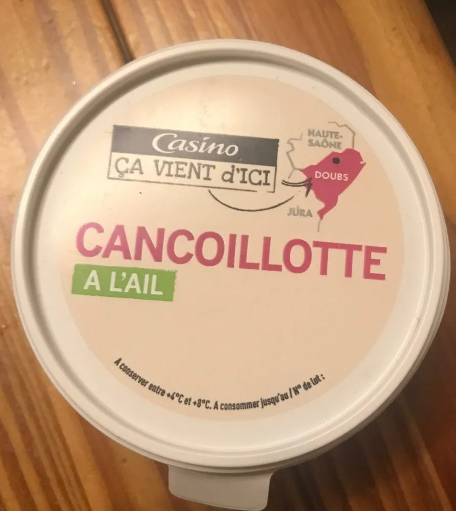 Cancoillotte à l'ail