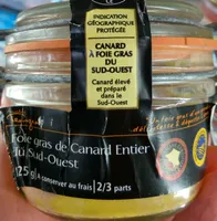 Foie gras de Canard entier du Sud-Ouest