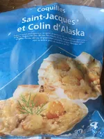 Coquilles Saint-Jacques* et Colin d'Alaska