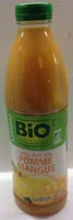 BIO 100% pur jus Pomme mangue Bouteille