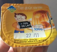 Flan gout vanille