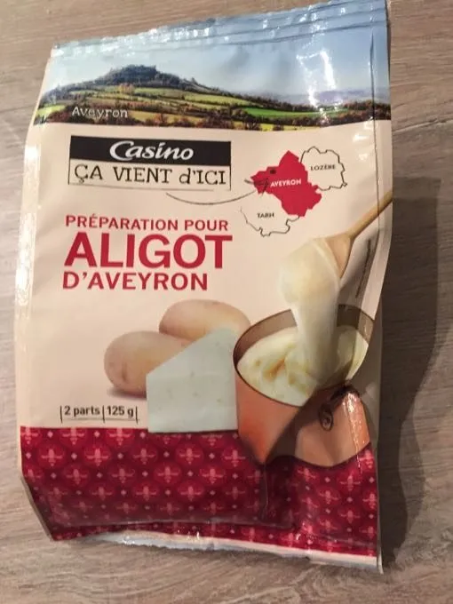 Préparation pour Aligot de l'Aveyron