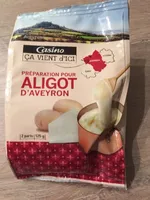 Préparation pour Aligot de l'Aveyron