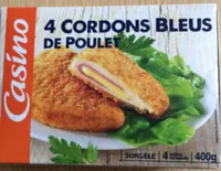 Cordons bleus de poulet (100% filet)