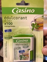 Edulcorant de table x100 comprimés avec des extraits de Stévia