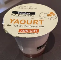 Yaourt au lait de Haute-Savoie - 2 pêche / 2 abricot