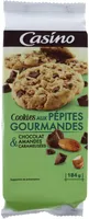 Cookies aux pépites gourmandes chocolat & amandes caramélisées