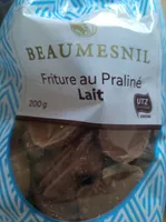 Friture au praliné lait - chocolat au lait fourrage au praliné - beaumesnil