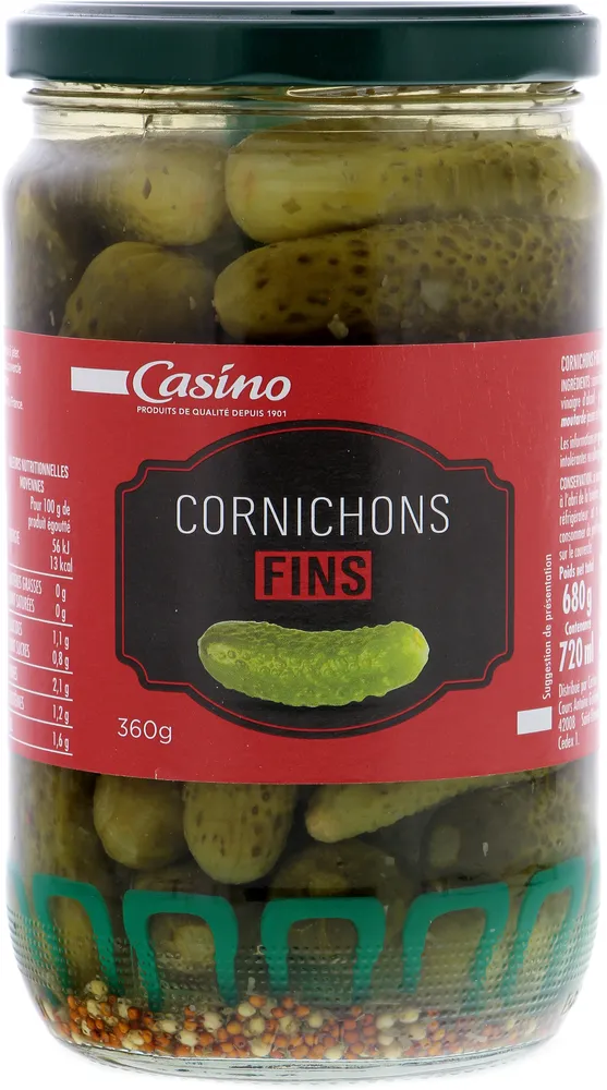 Cornichons fins