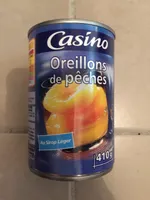 Oreillons de pêches au sirop léger