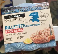 Rillettes de thon blanc au sel de Guérande