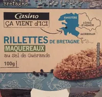 Rillettes de maquereaux au sel de Guérande