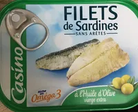 Filets de sardines à l' huile d'oilive vierge extra