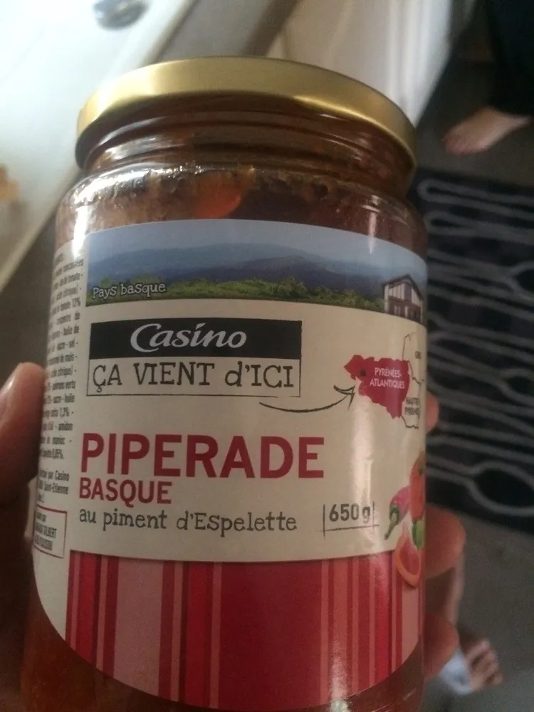 Piperade Basque au piment d'Espelette