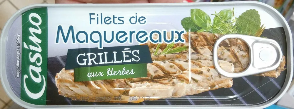 Filets de maquereaux grillés aux herbes