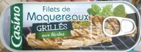 Filets de maquereaux grillés aux herbes