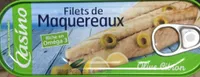 Filets de maquereaux marinés au citron et à l'olive