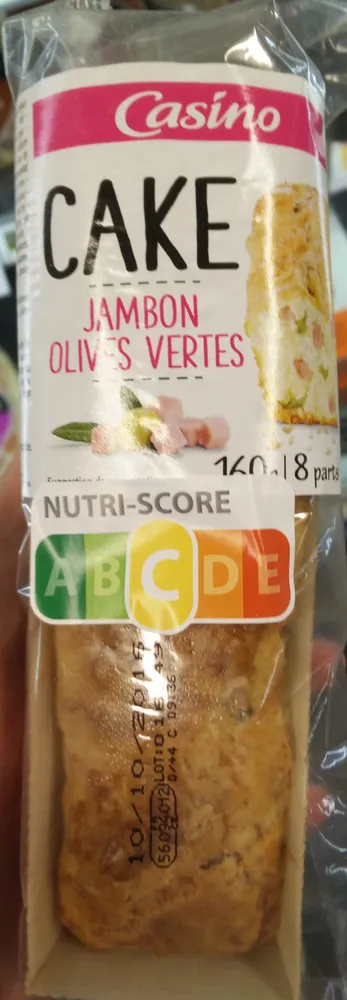 Cake Jambon Olives Vertes