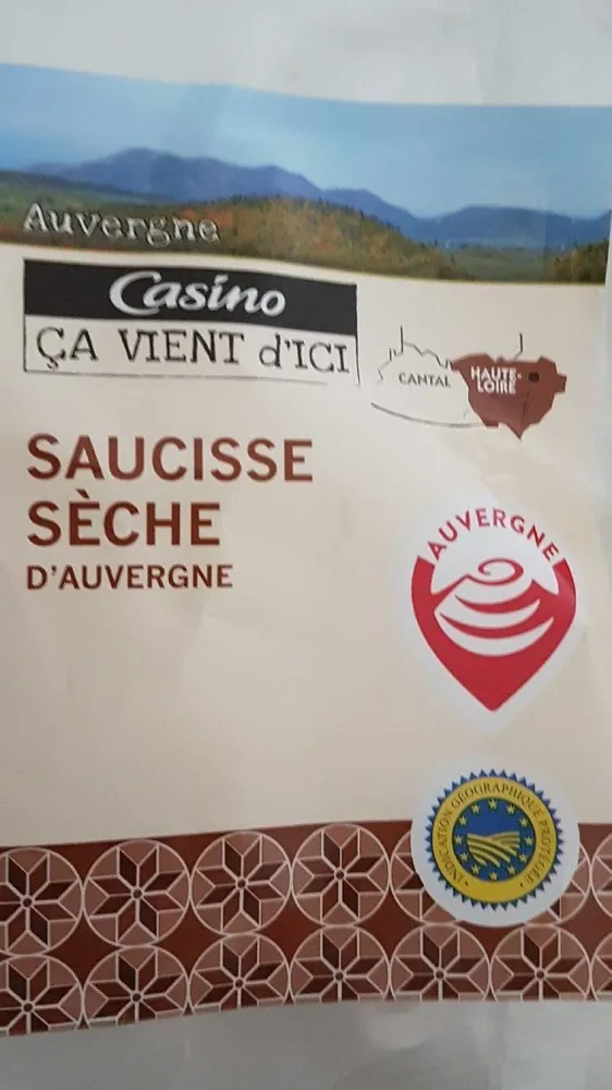 Saucisse sèche d'Auvergne