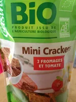 Mini crackers 2 fromages et tomate