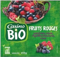Fruits rouges Myrtilles, mûres, cassis, framboises