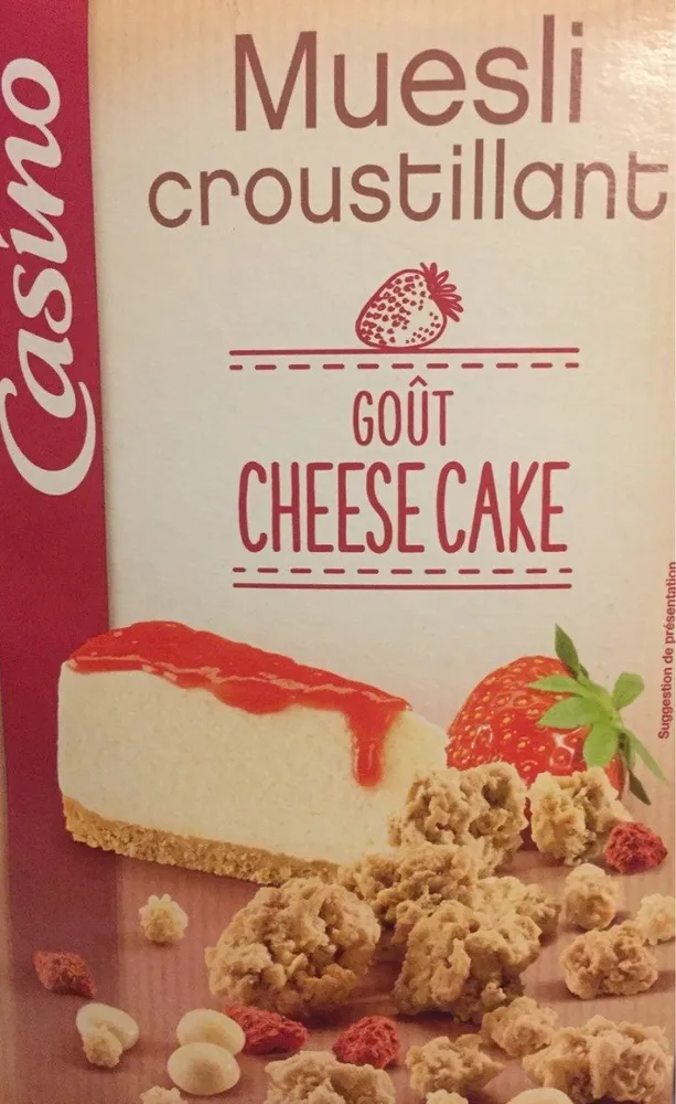 Muesli Croustillant Goût Cheesecake