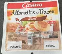 Allumettes de bacon fumé