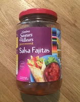 Sauce Fajitas à base de tomates et légumes