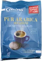 Café décaféiné 36 dosettes
