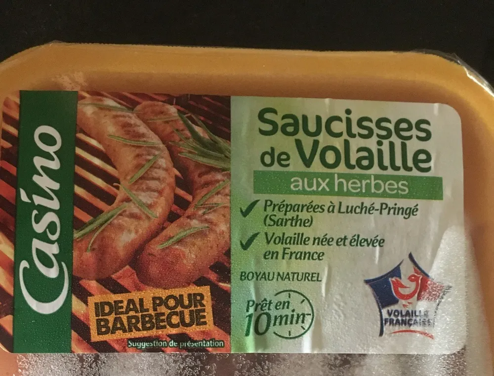 Saucisse de Volailles aux herbes