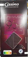Chocolat noir dégustation 95%
