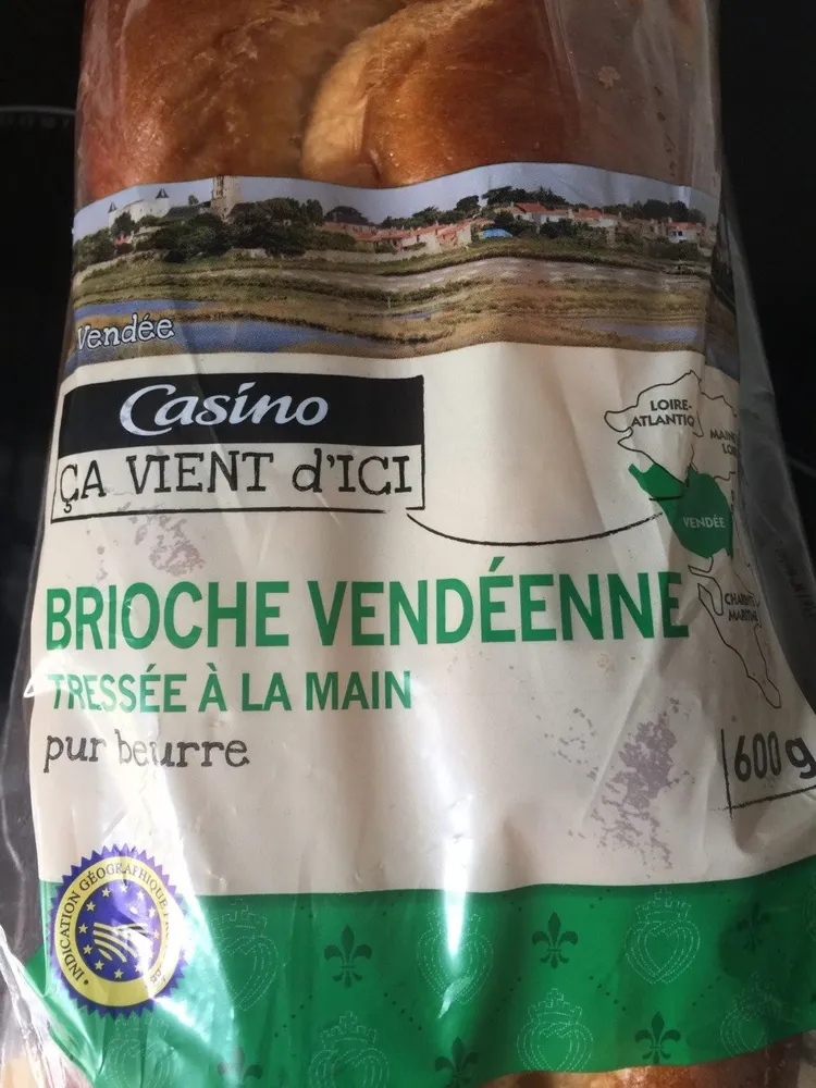 Brioche vendéenne